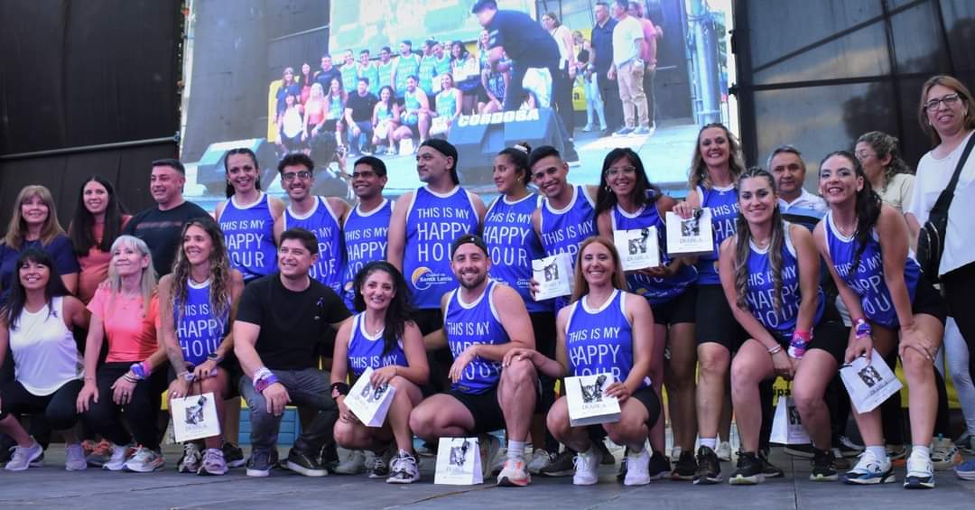 Exitoso Zumbathon en Santa Lucía