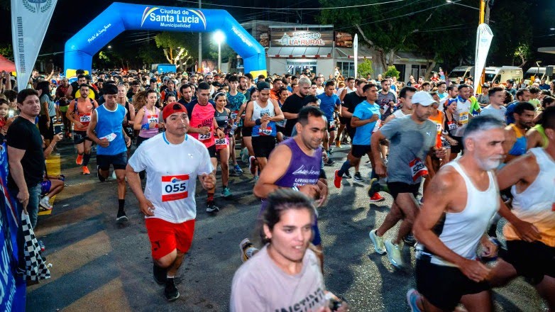 Se viene la maratón nocturna de Santa Lucía