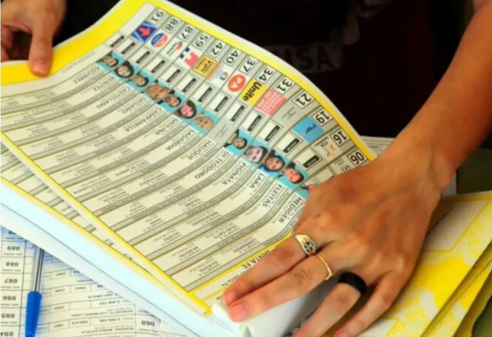 Boleta Única de papel para las elecciones 2025