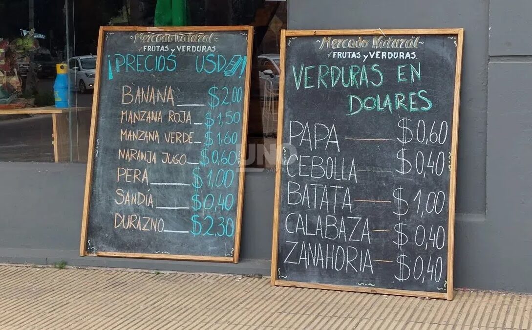 Desde hoy, los comercios podrán etiquetar los precios en dólares