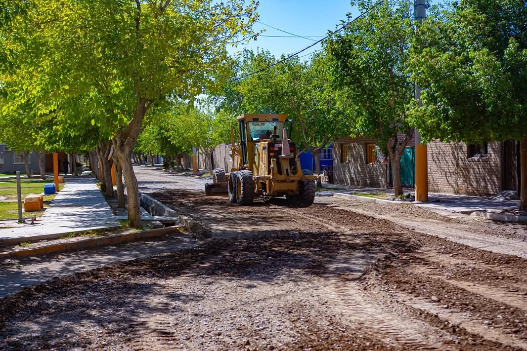 En Santa Lucía siguen avanzando con las obras