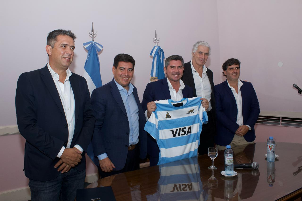 Orrego anunció la llegada de Los Pumas con Inglaterra a San Juan