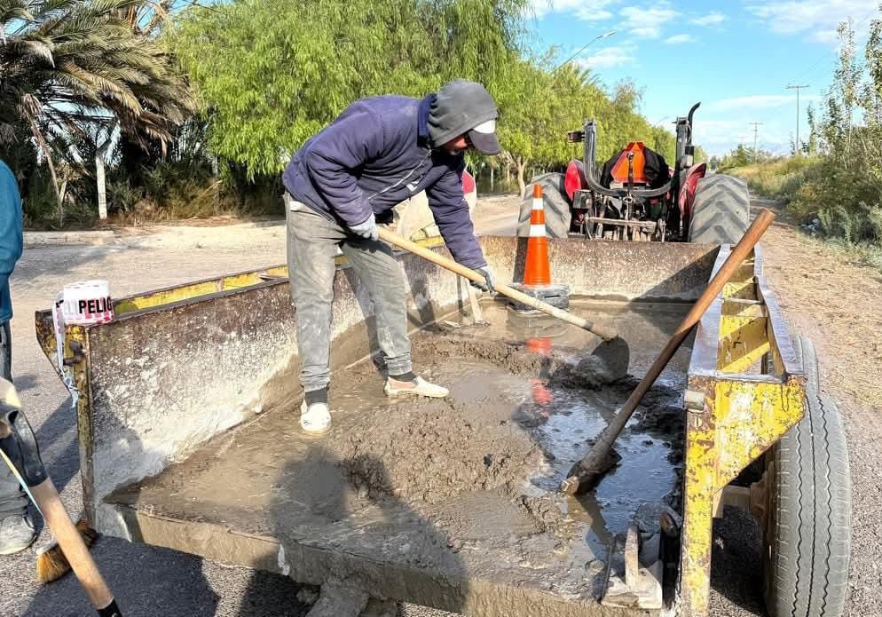 Continúan las obras y mejoras en 9 de Julio