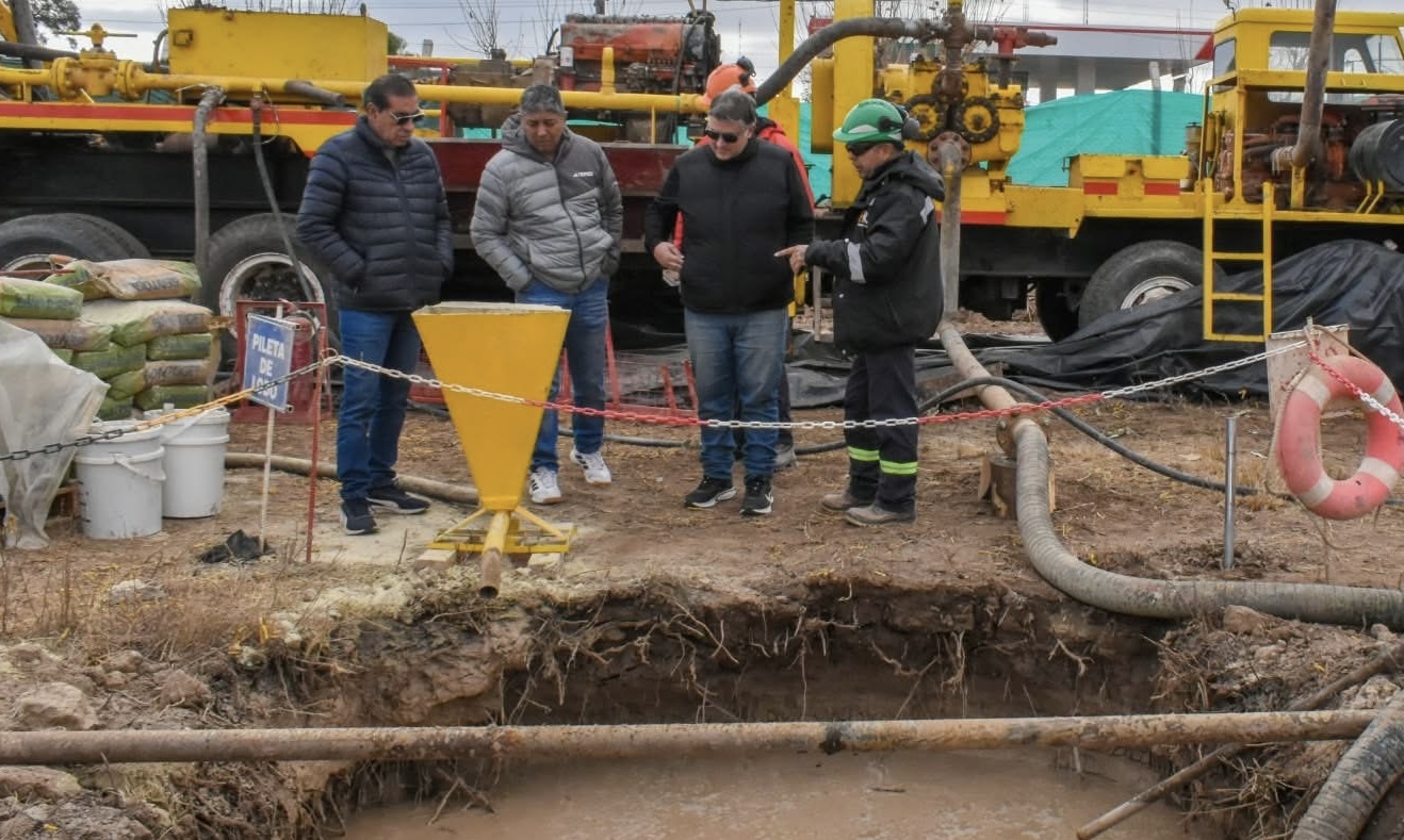 Comenzaron las obras para un nuevo pozo de agua en Las Casuarinas