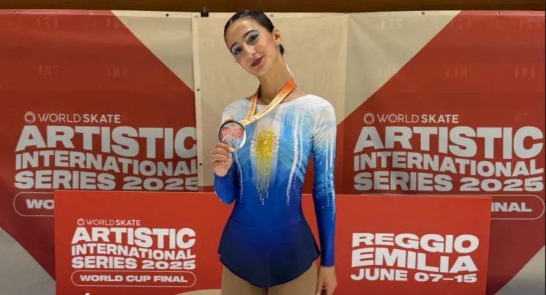 Orgullo sanjuanino: Sara Toia es subcampeona mundial de Patinaje Artístico