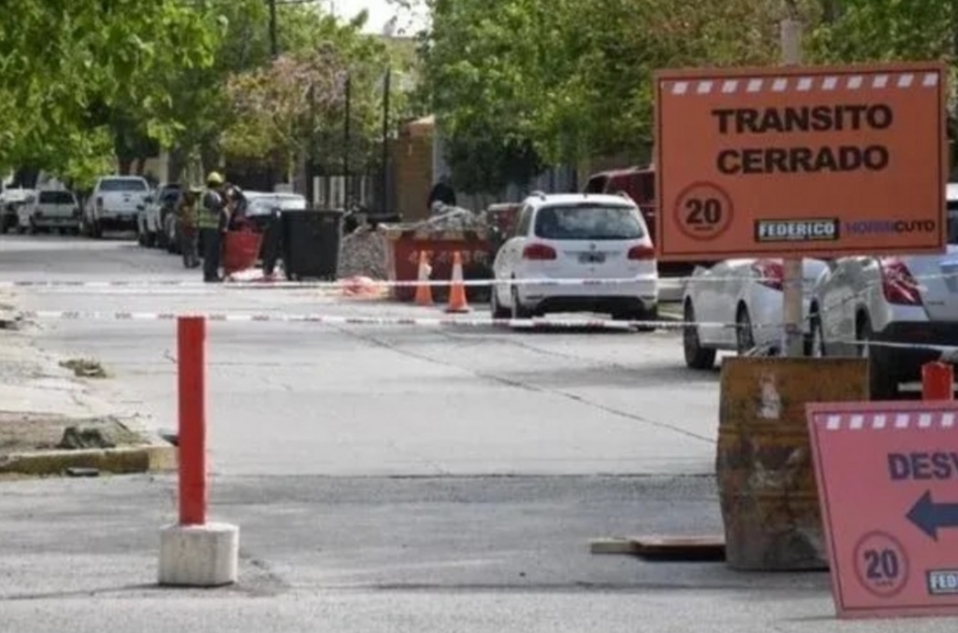 Corte de tránsito en zona céntrica por trabajos de OSSE: ¿Donde?