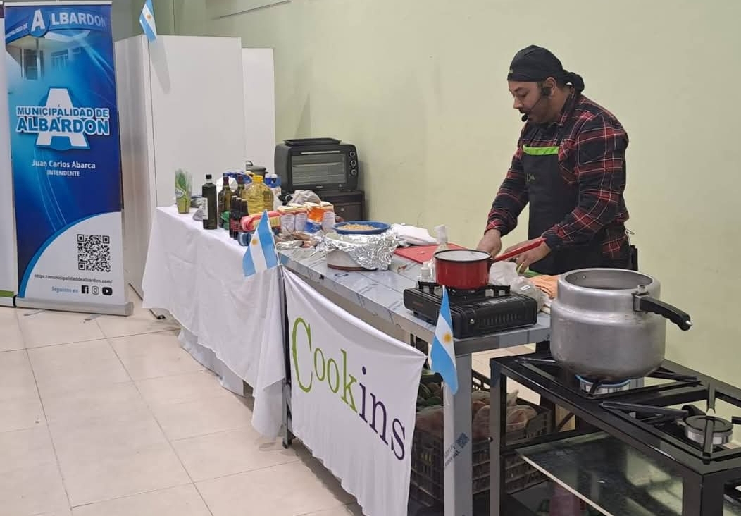 La Municipalidad de Albardón organizó un taller gastronómico