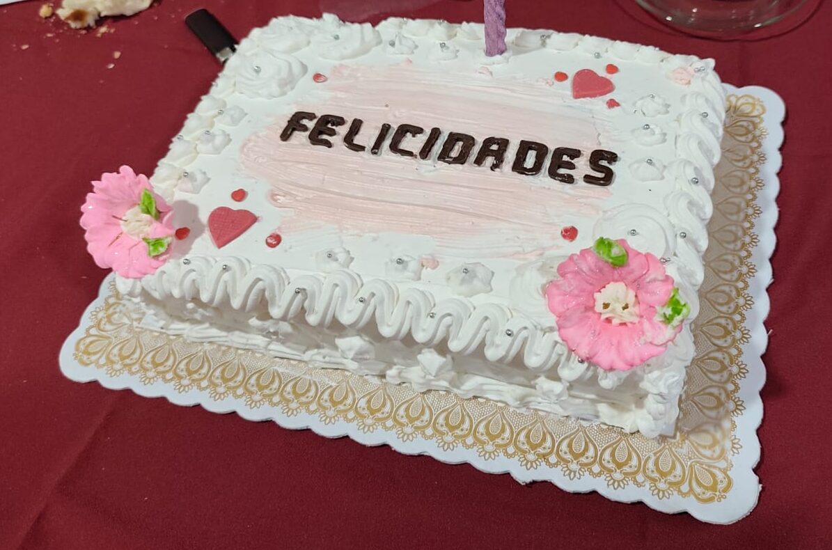 El área de adulto mayor municipal, festejo el Cumpleaños de algunas integrantes