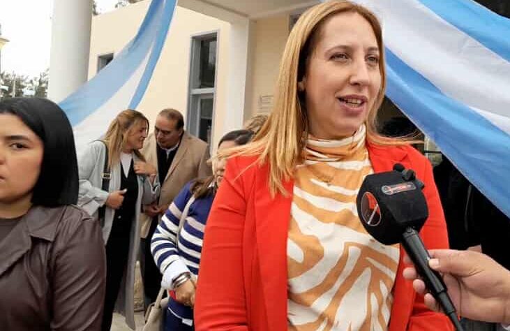 La ministra de gobierno Laura Palma disfrutó del día de la independencia en 9 de Julio