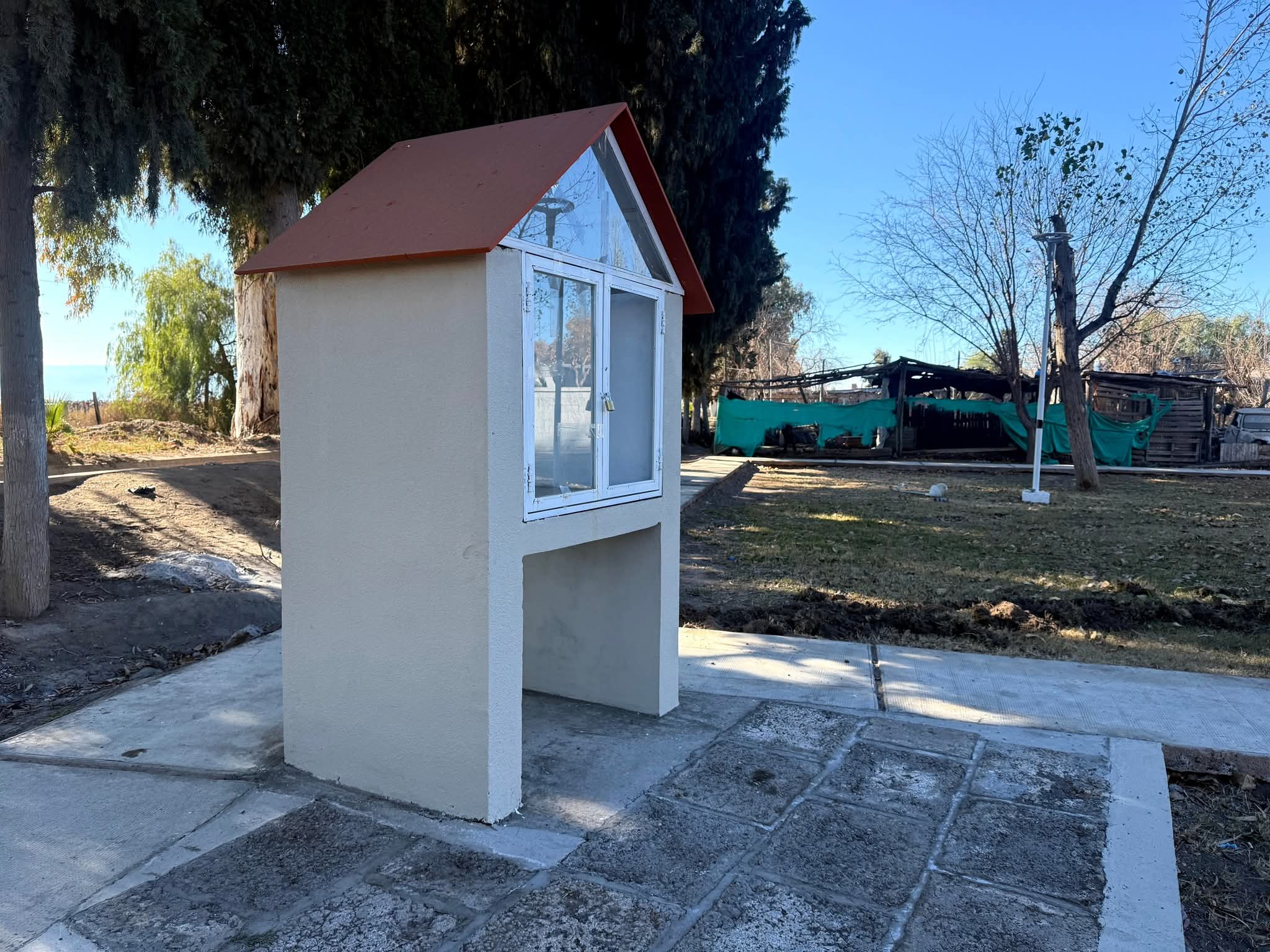 La plazoleta Cura Brochero, un regalo para la comunidad en la semana de la Independencia