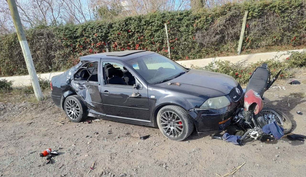 Conmoción en Caucete: falleció el policía que chocó con un auto