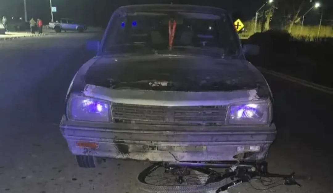 Caucete: un ciclista murió tras ser atropellado por dos vehículos