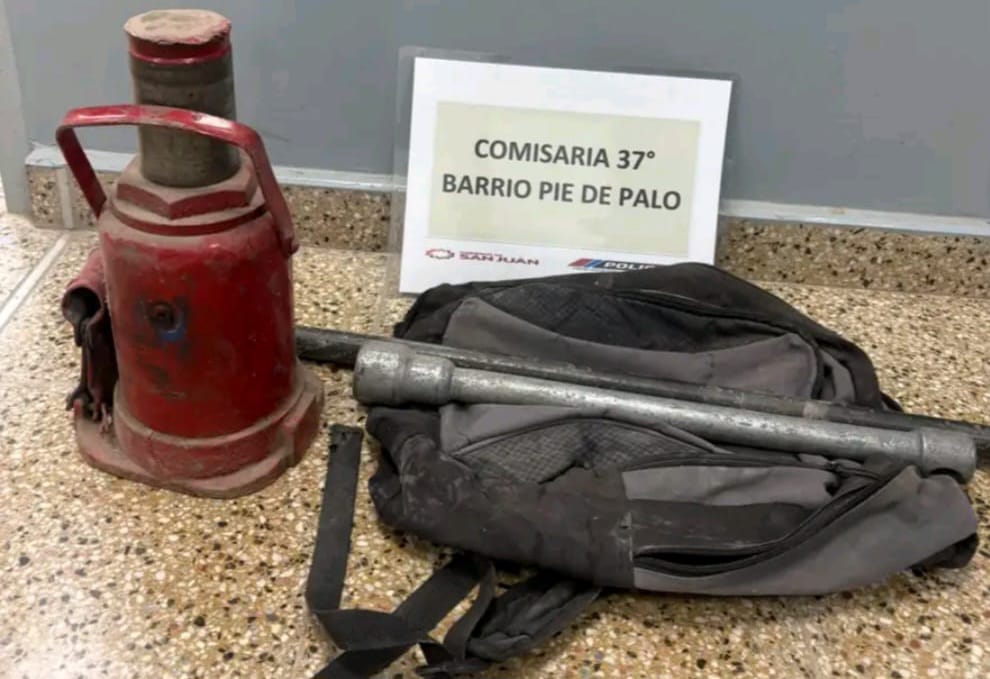 Allanamientos en Caucete: recuperan elementos robados