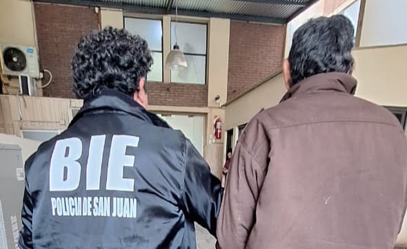 Detienen en Caucete al “El Beto” Olmos, buscado por delitos de abuso