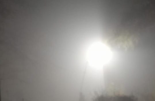 Nuevamente 9 de Julio amaneció cubierto por una intensa neblina