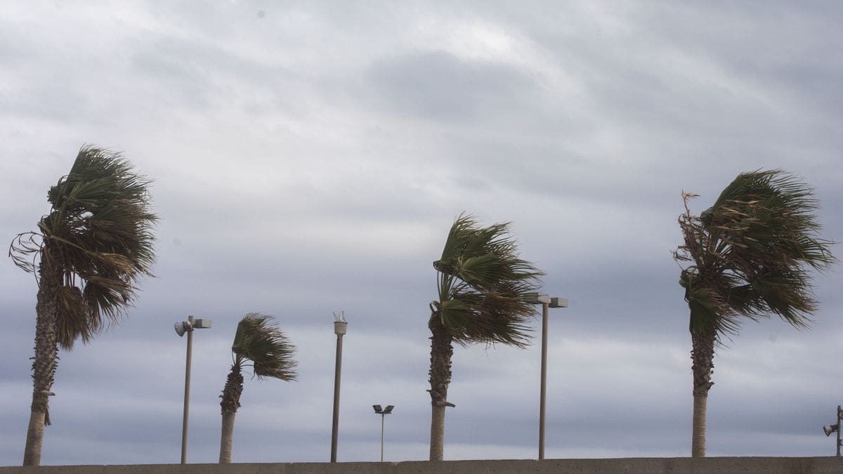 Baja la temperatura y sopla el viento sur en San Juan