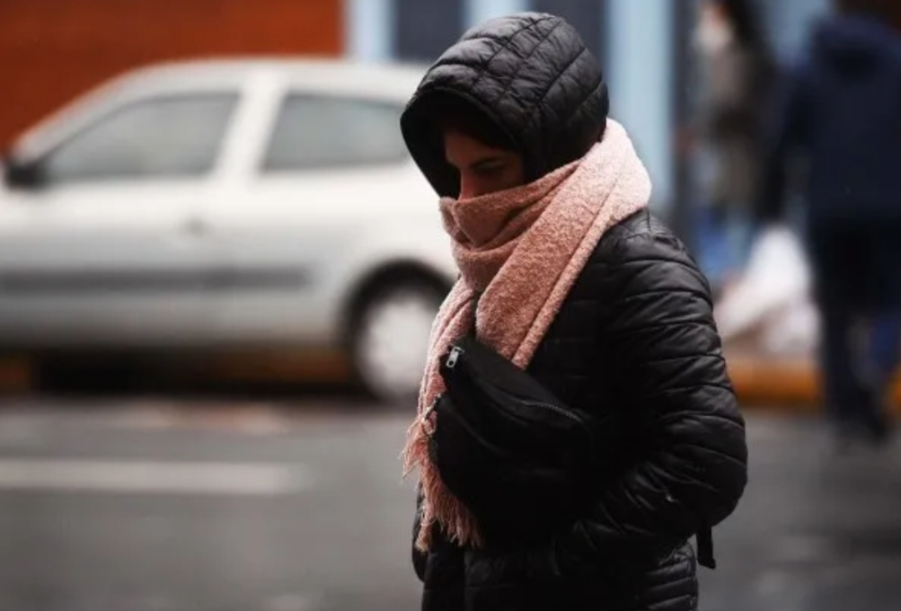 Para hoy martes se espera una máxima de 9° grados