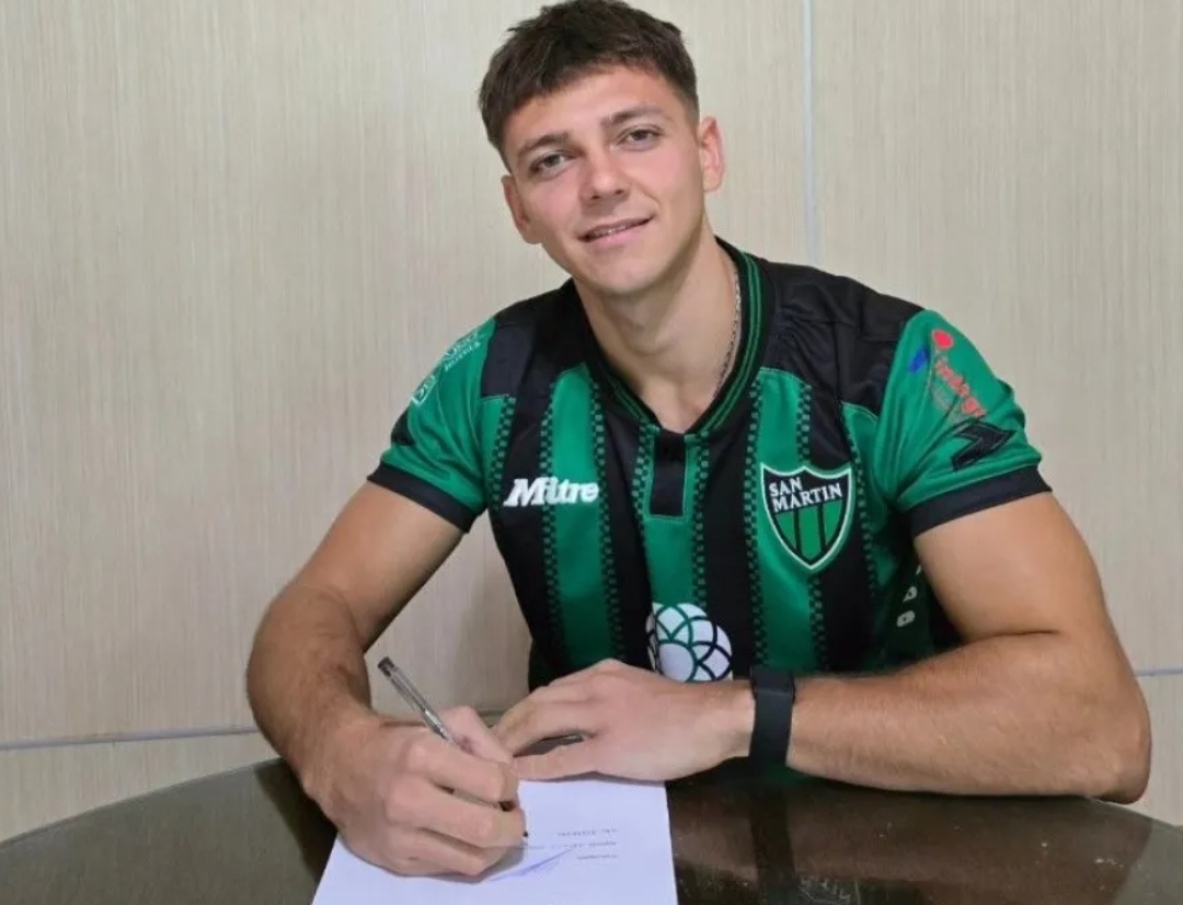 Maestro Puch firmó contrato con San Martín y ya tuvo su primer entrenamiento