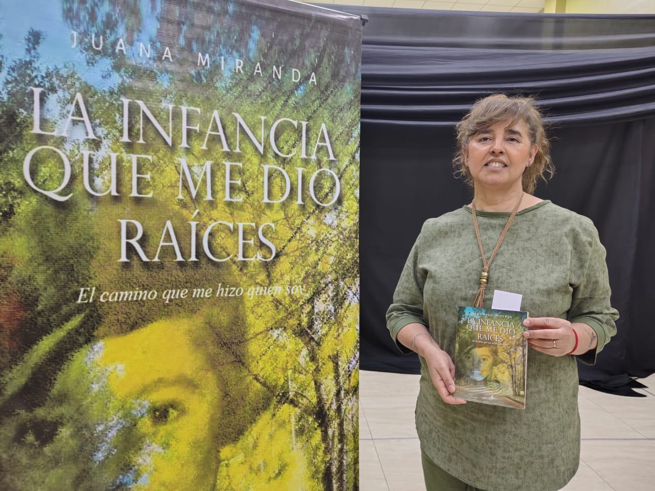 Encuentro con la escritora Juana Miranda en San Martín