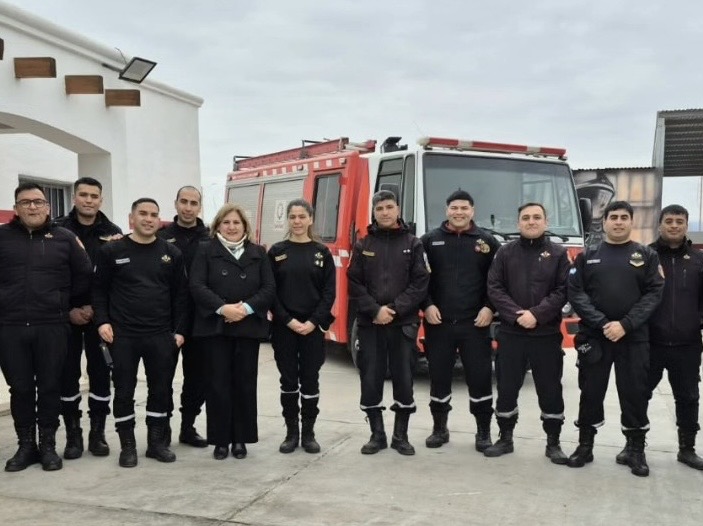 Reconocimiento al compromiso y vocación del Destacamento N.º 6 de Bomberos de San Martín