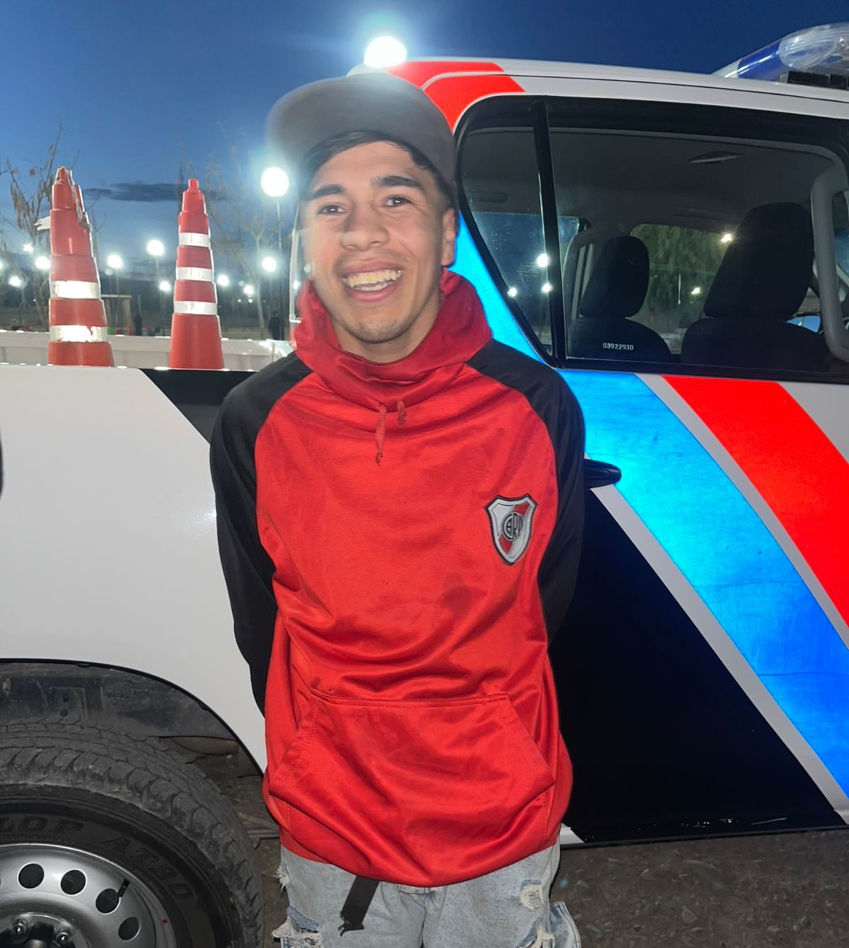 Ullum: “Feliz por su detención”
