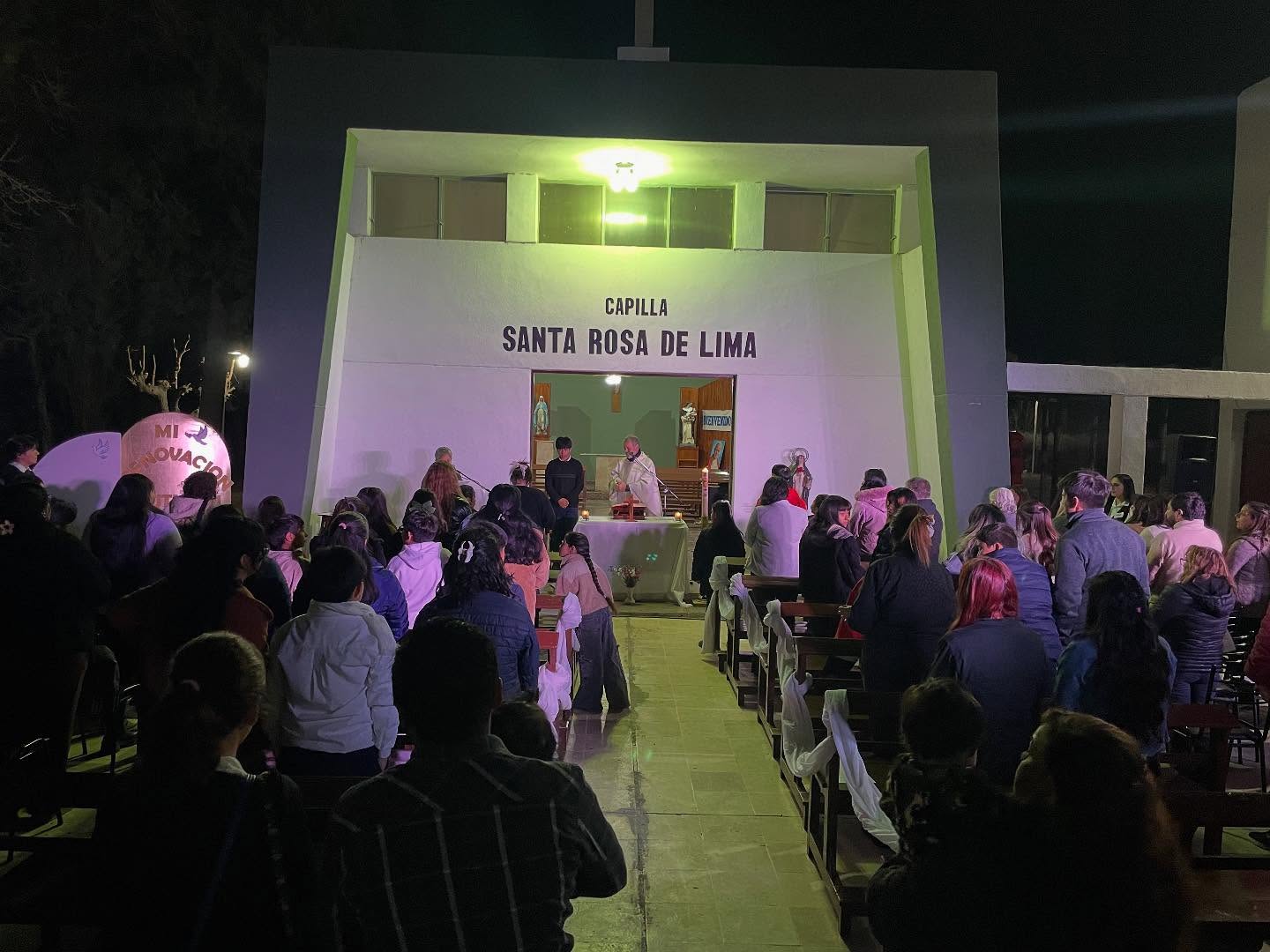 Comunicado Oficial de la Capilla Santa Rosa de Lima al intendente de 9 de Julio