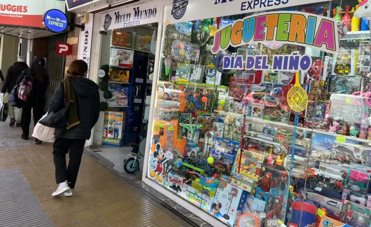 Escaso movimiento de compra para el día del niño