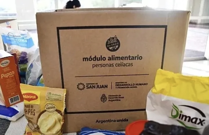 Inició la distribución de módulos sin TACC para personas con celiaquía