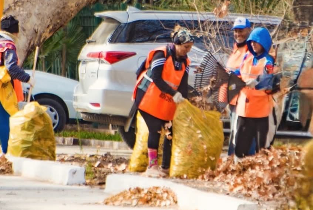 Continúan con la limpieza y mantenimientos por un Santa Lucía mejor