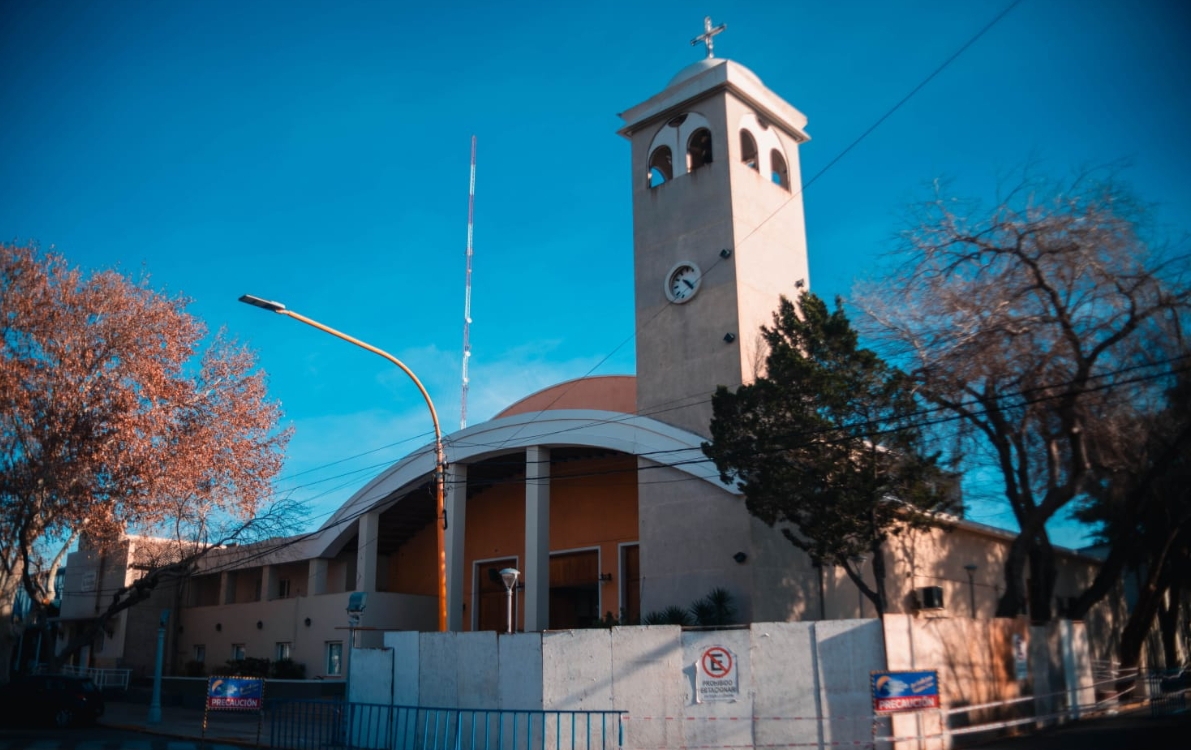 Comenzaron las obras de reparación en la parroquia de Santa Lucía