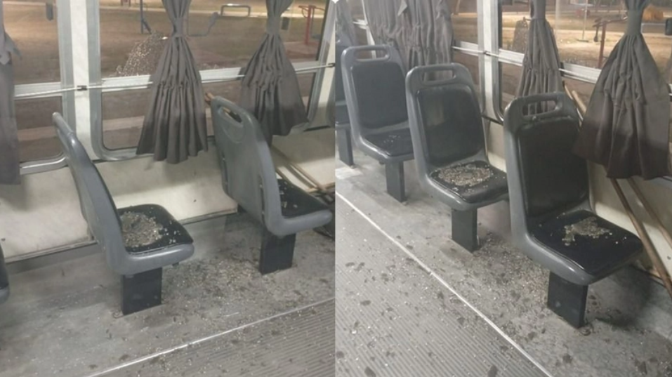 Otro ataque a un colectivo en Chimbas
