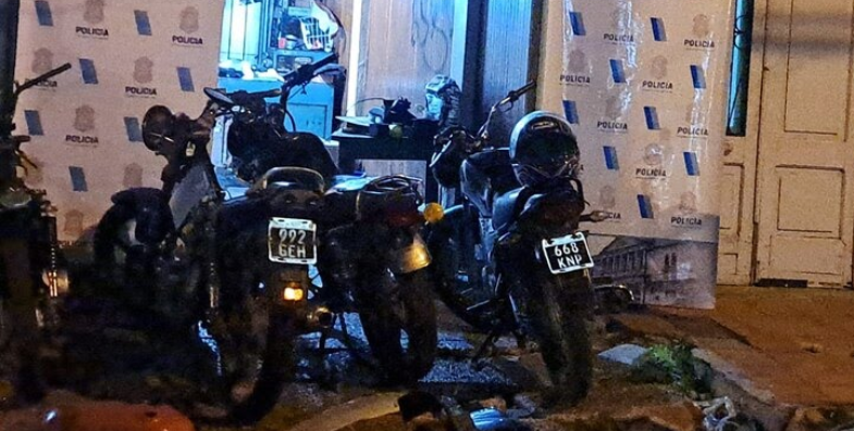 Cayó una banda de ladrones que se dedicaba a robar moto