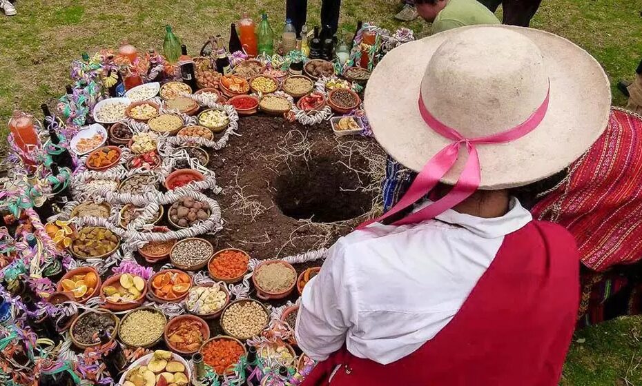 Día de la Pachamama y el ritual de la caña con ruda