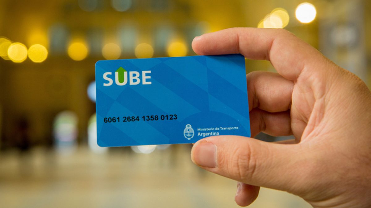 Gobierno entregó cerca de 1000 tarjetas SUBE gratuitas en seis departamentos