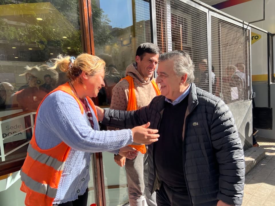 Llega el ex diputado nacional Mario Negri a la ciudad de Caucete