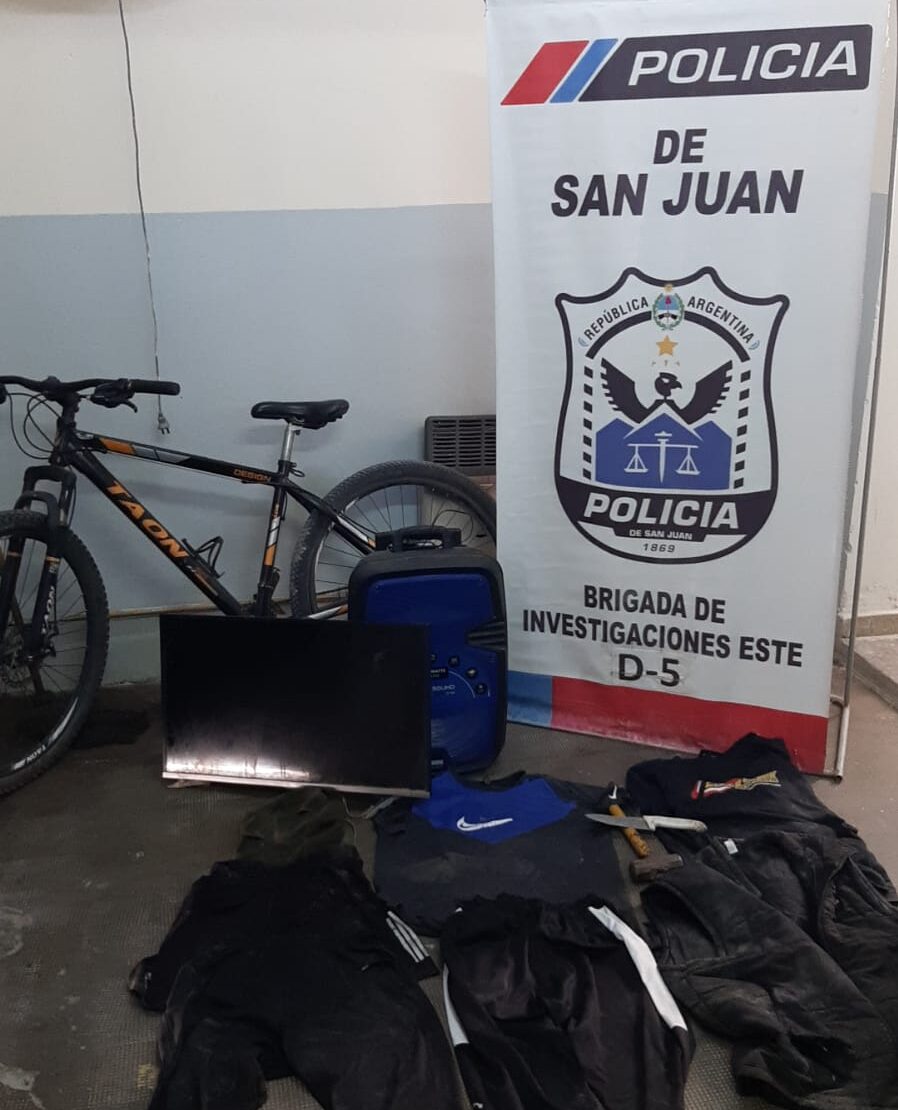 Operativo antidroga en 25 de Mayo, Caucete