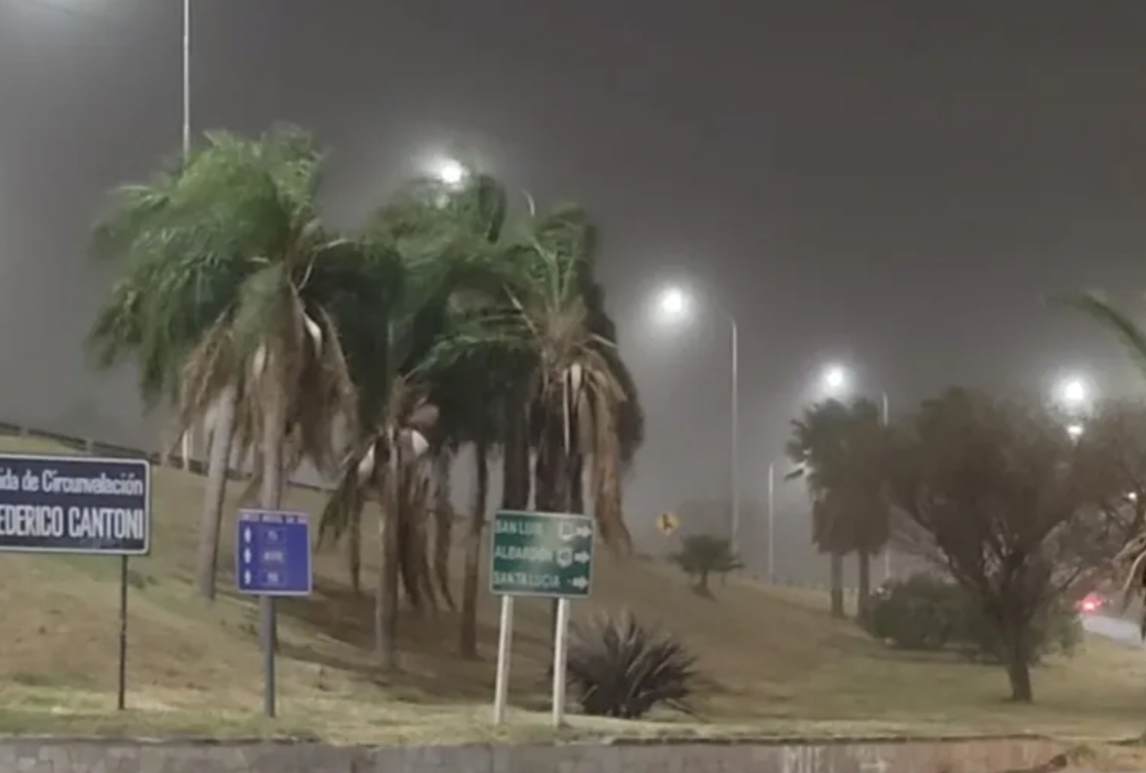 Alerta meteorológica por viento fuerte