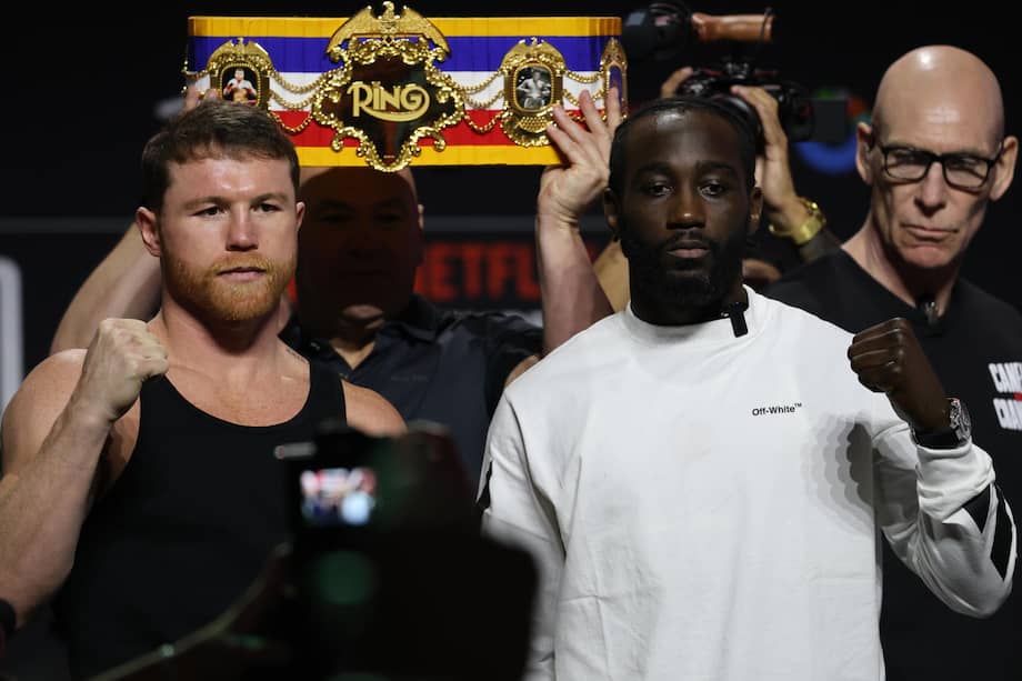 Canelo y Crawford listos para un duelo histórico en Las Vegas