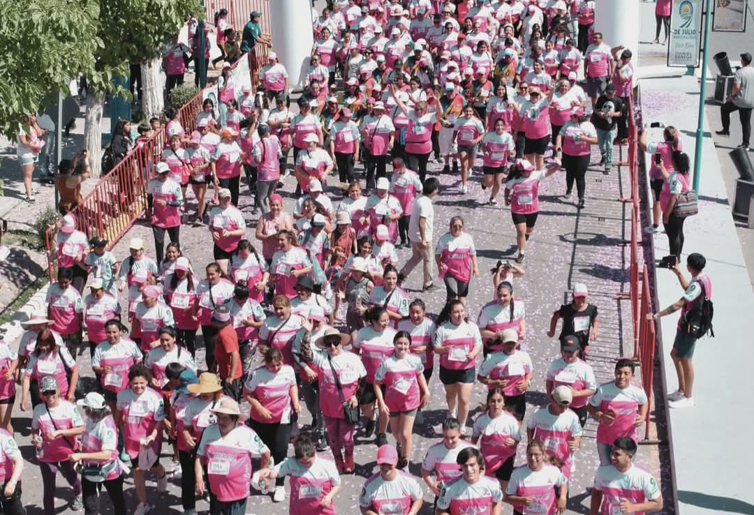 Segunda maratón contra el cáncer de mama en 9 de Julio