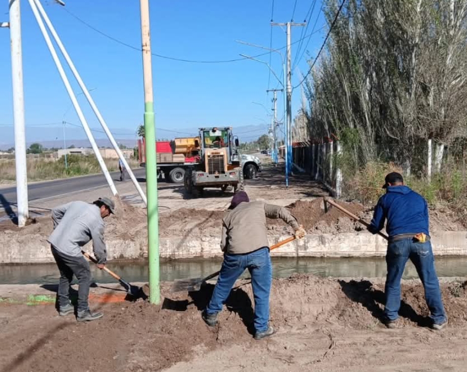 Se sigue trabajando con fuerza en la limpieza por un Angaco mejor