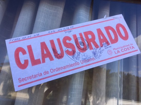 Se clausuraron 6 negocios por vender alcohol en veda