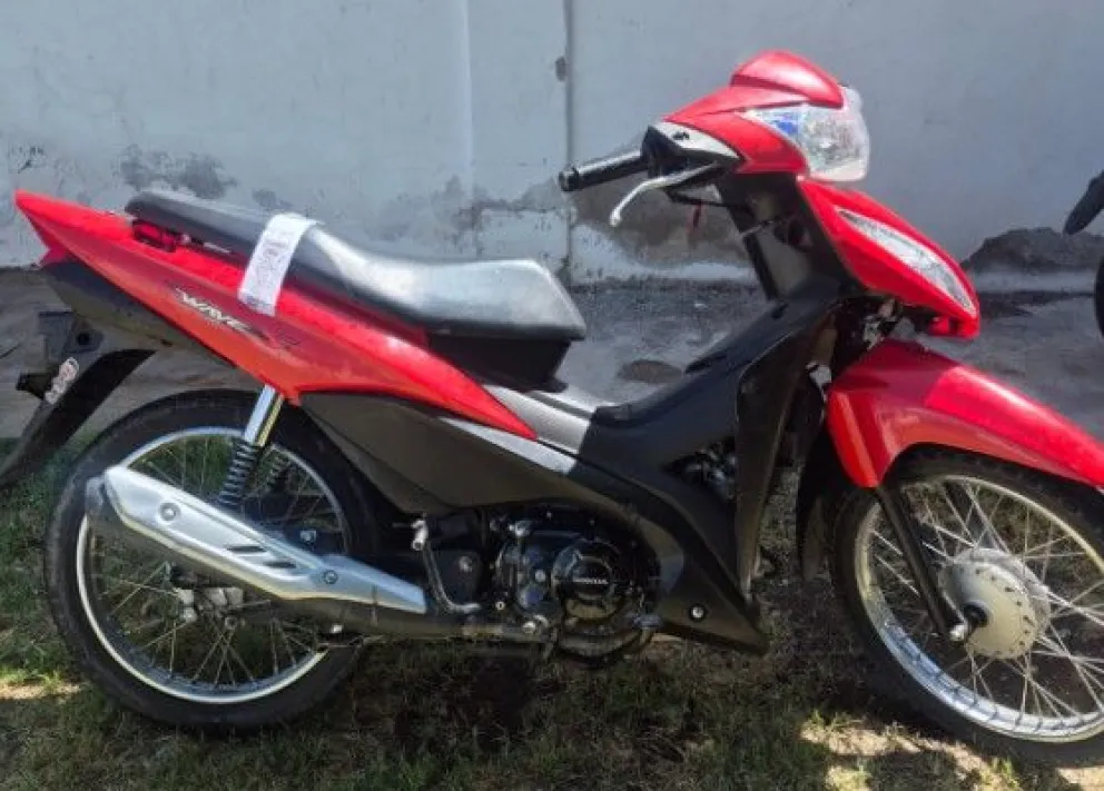 Detenido por conducir en una moto robada en febrero