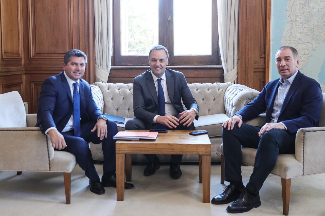 Orrego se reunió con Santilli:El mejor aliado que puede tener un presidente son los gobernadores