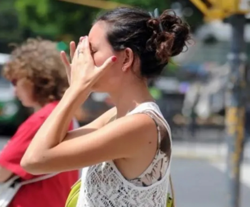 Demasiado calor y probabilidad de tormentas para el día de hoy