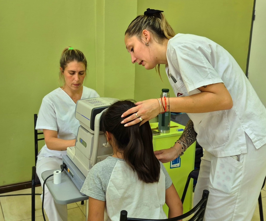 Operativo oftalmológico en San Martín