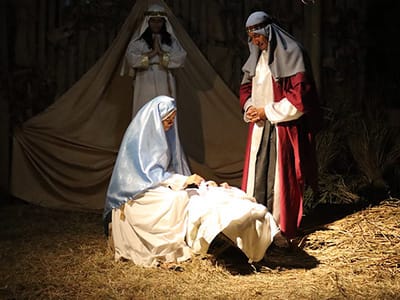 Belén Viviente en el Parque Latinoamericano de Albardón