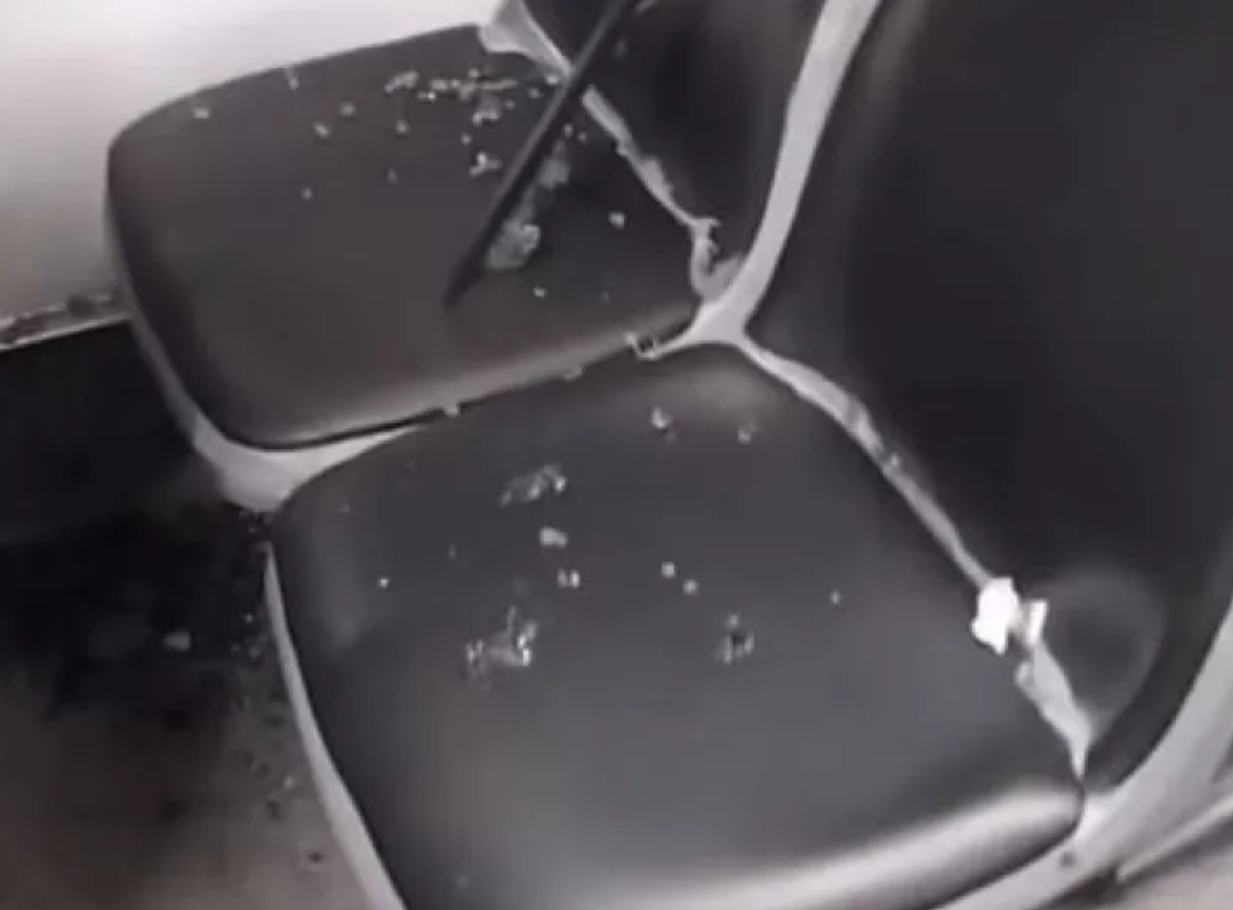 Un ataque hacia un colectivo dejo herida a una chica