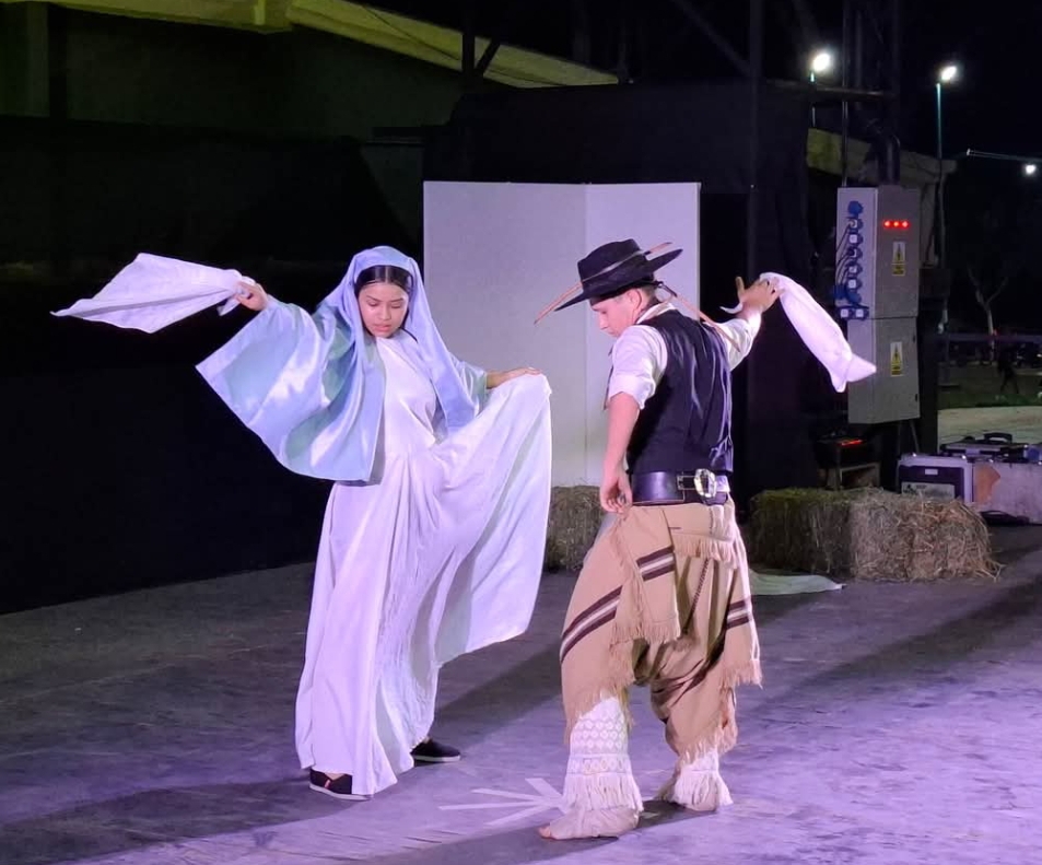 Hermoso Belén Viviente en Albardón