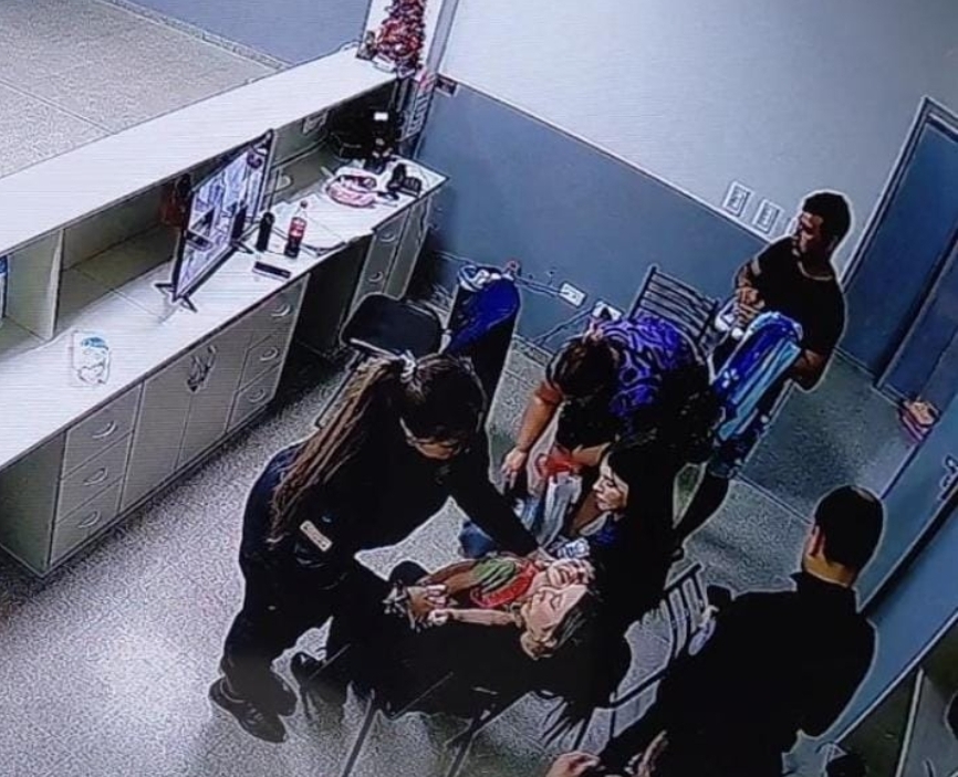 Uniformados salvaron a un menor con parálisis cerebral en Rivadavia