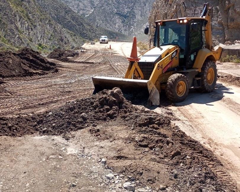Continúan los trabajos para restablecer rutas y accesos tras el temporal en la provincia